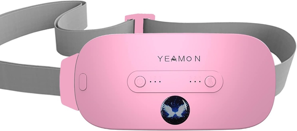 Pad de chauffage sans fil portable, appareil de ceinture électrique, Pad de chauffage rapide avec 3 niveaux de chaleur et 3 modes de massage, Pad de chauffage dos ou ventre, Cadeaux pour elle, femmes et fille