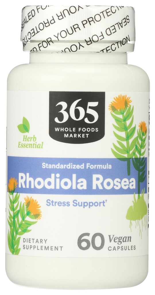 365 par le marché des aliments entiers, Rhodiola, 60 comtes
