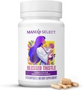 Mama's Select Organic Benhit Thistle – Natural Lactation Support for Allaitement Mamans Favorise la production de lait sain.