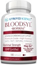 Science Bloodsyl approuvée - Supporte le flux sanguin - Hawthorn Berry, Magnésium, BioPerine - Vegan - 180 Capsules - Pack de 1