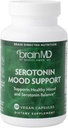 BRAINMD Dr Amen Sérotonin Mood Support - 120 Capsules - Soutient l'équilibre sain de la sérotonine - Sans gluten - 30 portions