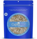 Capsuline Taille 00 - Effacer Capsules de gélatine vide - Capsules de gel vide - Bricolage Pure Bovin Pilule Remplissage - Bouchons vides - Casher, sans gluten, halal et non-OGM (500 Nombre, clair)