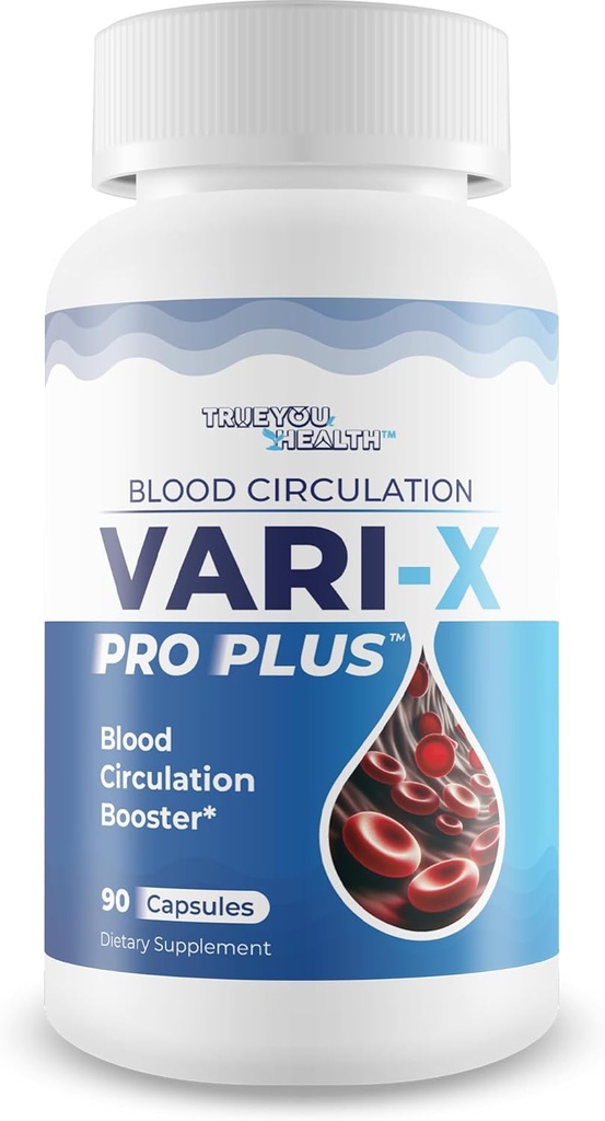 Circulation sanguine Vari-X Pro Plus - Notre meilleur booster de circulation sanguine - Suppléments de circulation sanguine pour améliorer la circulation sanguine - Vari X Pro Plus pilules de circulation sanguine - Flux sanguin avancé