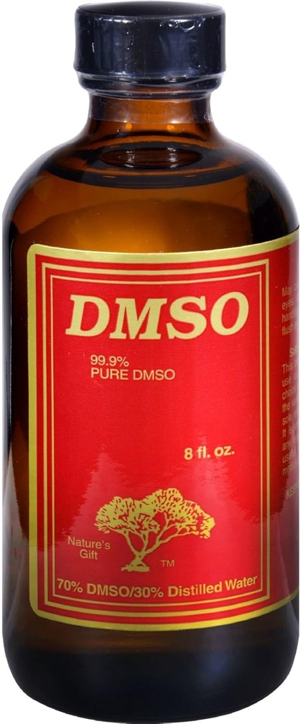 DMSO Liquid 70/30 - 8 oz - 99,9% Pure DMSO - Pour stimuler les processus cellulaires