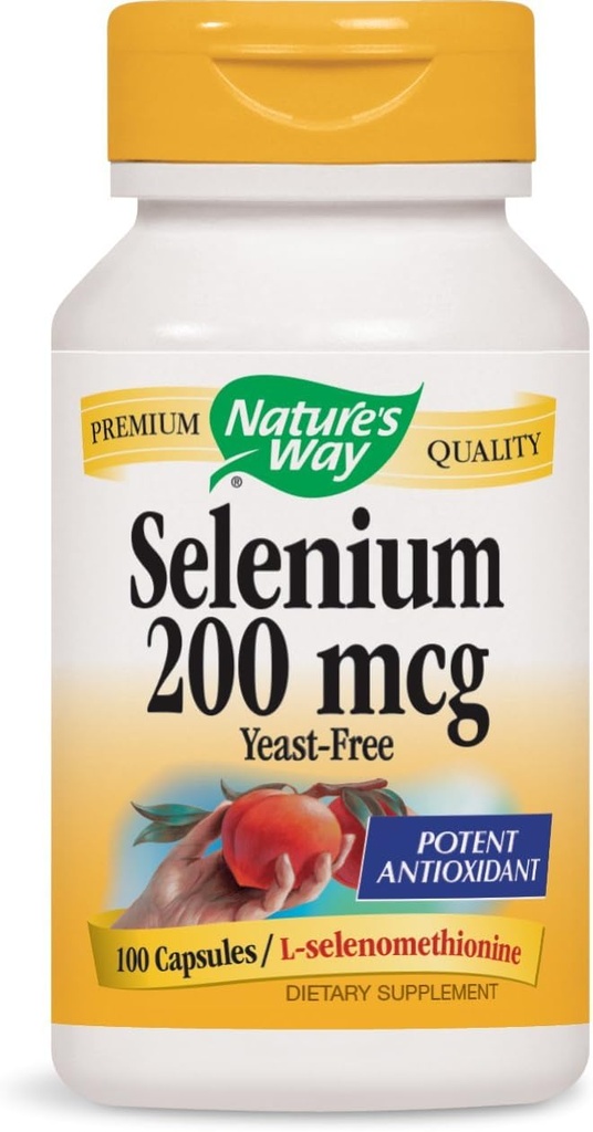 Sélénium 200mcg 100 gélules (paquet de 2)