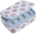 Vera Bradley Femme Signature Pilule de voyage en coton Organisateur