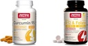 Formules de Jarrow Curcumin 95 500mg - Jusqu'à 120 portions (capsules de Veggie) et concentration supplémentaire Méthyl B-12 1000 mcg et fond de méthyle 400 mcg + P-5-P