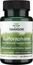 Sulforaphane de Swanson - Extrait de sprout de brocoli soutenant la santé cellulaire, IG et hépatique - Supplément naturel normalisé à 0,4 % de sulforaphane - (60 gélules de Veggie, 400 mcg chacune)