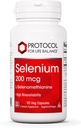 Protocole Sélénium 200mcg - Soutien immunitaire, Thyroïde et Santé de la prostate* - Suppléments de sélénium - Végétarien, Kosher et Halal - 90 Caps Vég.