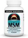 Source Naturelles MSM (méthylsulfonylméthane) avec vitamine C - Poudre, 4 once
