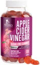 Gommies de vinaigre de cidre de pomme 1000mg - sans sucre Gommy de vinaigre de cidre de pomme pour nettoyer, vitamine B12 pour l'énergie de digestion et le soutien de la santé immunitaire, soutient le métabolisme, végétalien, kéto, pomme framboise parfum - 120 Gommies