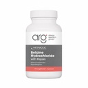 Maintenance métabolique Betaine HCL + Pepsin Enzyme digestive - Protéines Digestion + Supplément de soutien de santé Gut (100 capsules)