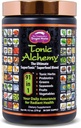 Dragon Herbes Tonic Alchemy Superfood Greens Poudre de 91 ingrédients : Herbes toniques, Ashwagandha, Champignons, Probiotiques, Super Greens, Algues, Fruits, Légumes, Spiruline - 30 portions