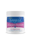 Hyalogic Collagen Peptides Poudre avec/acide hyaluronique, Hydrolysed Types 1 & 3, Grass Fed, supplément en poudre de protéines kéto pour la croissance des cheveux, la peau, les ongles, les articulations non aromatisées Facile à mélanger 6,4 oz (180 gr.)
