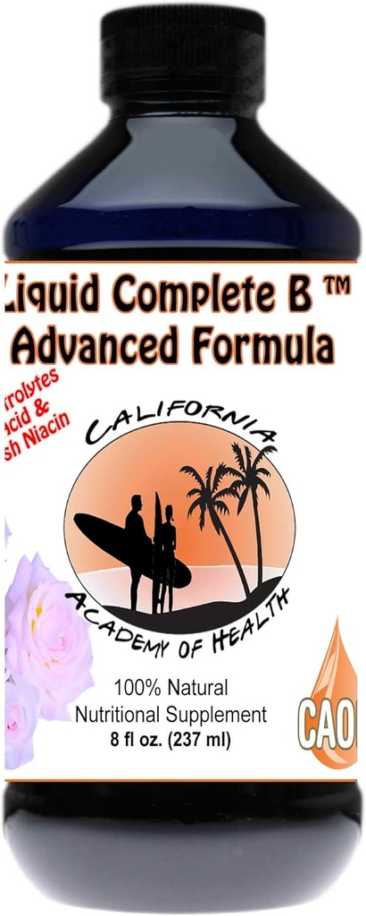 Liquid Vitamin B Complex with Non-Flush niacin - 8 oz from CAOH