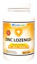 Wonder Laboratories Zinc Lozenges avec vitamine C - Fruits aromatisés, soins immunitaires sains Lozenges avec 25mg de supplément de zinc par lozenge + 30mg de vitamine C - 100 Lozenges