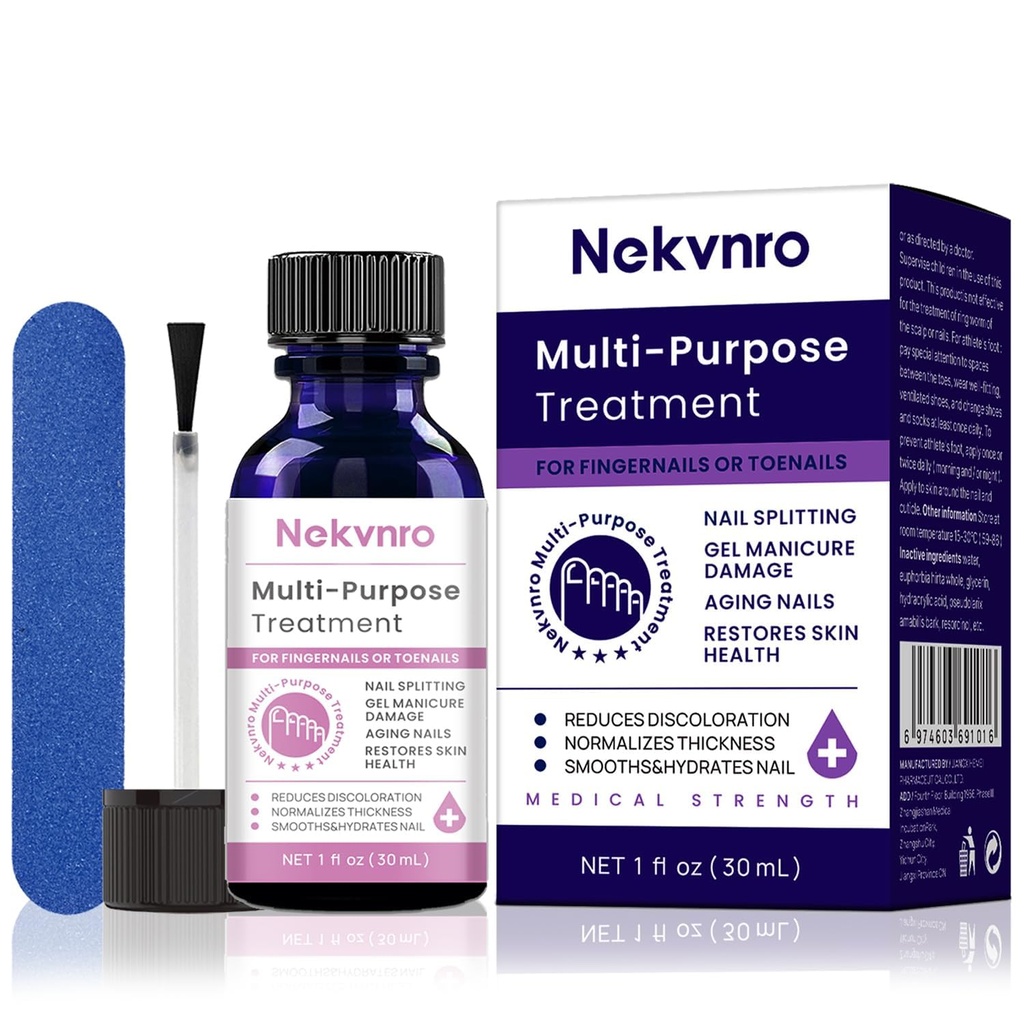 Traitement extra-résistant des champignons des ongles - Solution efficace de champignons des ongles pour des résultats rapides - Formule avancée pour les ongles et les ongles sains.