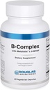 Douglas Laboratories B-Complex with Metafolin - Supplément de vitamine B complet - Soutien énergétique et santé cérébrale* - Avec folate, biotine et thiamine - Non-OGM - 60 Capsules végétariennes