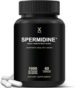 HUMANX Spermidine+ (Tiers États-Unis testés) - Extrait de germe de blé de Spermidine-Rich et Zinc pour activer le renouvellement cellulaire - Capsules non OGM, Spermidine - Soutient le vieillissement en santé - Supplément de Spermidine