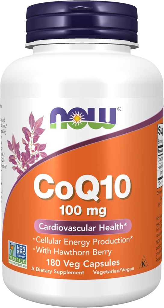 Coq10 100 mg,180 gélules