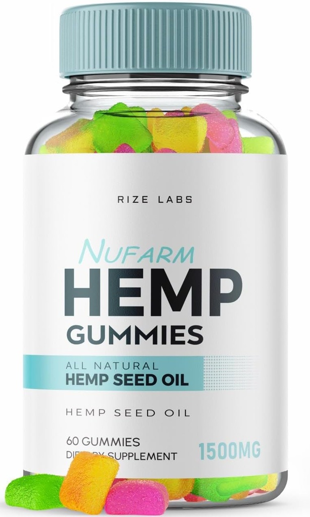 rize labs Nufarm Gummies, Formule avancée pour mieux dormir, Supplément pour soutenir l'équilibre corporel total, Gummies pour l'esprit et le corps en santé, Gomitas Review (60 Gummies)