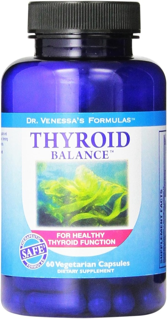 Formules du Dr Venessa Thyroïde Balance Capsules, 60 Compte