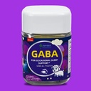 1 Bouteille GABA Gummies Sommeil Calme Gummies Pas de Mélatonine pour Adultes avec L Theanine, 5-HTP, Vitamines D3, Soulagement du stress, Repos pacifique, Supplément de Relaxation, Blueberry, 60 Gummies, service de 30 jours