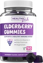Sambucus Elderberry Gummies for Kids - Kids Immune Support Gummies with Black Elderberry Vitamin C and Zinc for Daily and Seasonal Wellness - Vegan Non-GMO & Lab Verified (3 Months Supply)