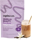 Copina Co. Vanilla Beauté Vegan Collagen Booster Creamer: Plant Based Collagen Support Smoothie Drink Vegan Creamy Blend.