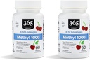 Marché des aliments entiers, méthyl B-12 Lozenges 1000mcg, goût de cerise, 60 ct (paquet de 2)