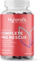 Hyland's Grace Period Complet PMS Rescue, 60 Gommies Vegan avec Chasteberry et Dong Quai pour le soutien menstruel et B6 et B12 pour la formation de globules rouges
