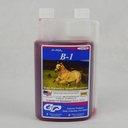 SUPER B-1 Supplément calmant pour chevaux - Vitamine Equine B-1 Support Cheval calmant liquide - Supplément booster pour chevaux - 1 Quart, (2 Pack)