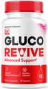 Gluco Revive - GlucoRevive, Gluco Revive Pills, GlucoRevive Support, GlucoRevive Capsules, Gluco Revived All Natural Premium Formula, Gluco Revive Pills Reviews, 30 capsules pour 1 mois