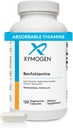 XYMOGEN Benfotiamine 300mg - Supplément de Thiamine B1 hautement biodisponible dérivé pour soutenir la santé métabolique, nerve + vasculaire (120 capsules)