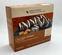 Barre d'amande au chocolat - Nouveau voyage Perte de poids et bien-être - Barre de nutrition riche en protéines (7 bars/boîte)