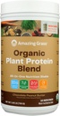 Amazing Grass Bio Protein Blend: Poudre de protéines végétaliennes, Nouvelle formule de superaliments protéiques, All-In-One Nutrition Shake with Beet Root, Original, 18 portions (Beurre d'arachide chocolatée)