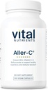 Vital Nutrients Aller-C | Vegan Respiratory and Sinus Function Support*| Isoquercitrin, Bromelain, Bioflavonoids, & Vitamin C | Gluten, Dairy, Soy Free Supplement | 100 Capsules