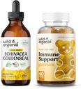 Wild & Organic Echinacea Goldenseal Teinture 4 fl oz & Immune Support Gommies