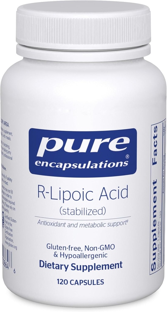 Encapsulations pures Acide R-Lipoique (Stabilisé)