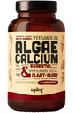 Supplément de calcium - Alimentation entière avec vitamine K2 et D3, Magnésium, zinc, Boron, Complexe minéral. Source durable des algues rouges pour la force osseuse et le soutien. Non-OGM et Vegan 90 Capsules.