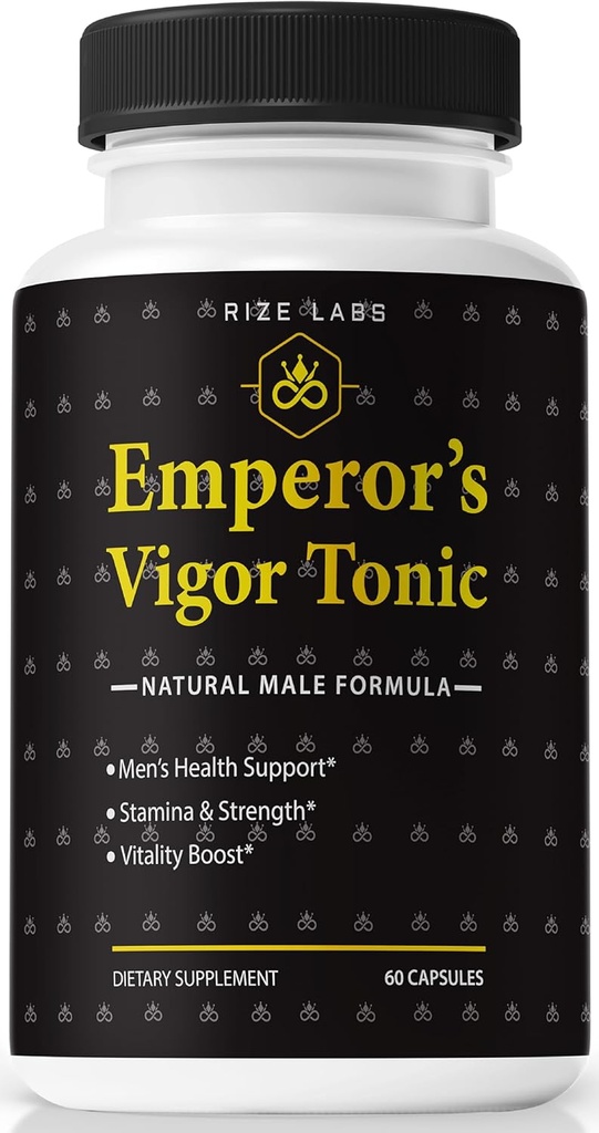 labos de taille - Tonique Vigor de l'Empereur pour les hommes, tout complément alimentaire naturel pour améliorer la performance, capsules pour promouvoir l'endurance et l'énergie (60 capsules)