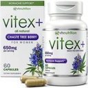 VH Nutrition VITEX+.Supplément de chasteberry Vitex pour les femmes.Équilibre hormonal* et soutien à la fertilité*.