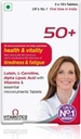 Woman 50+ multivitamins with Vitamins, Iron, Calcium, Amino acids, Maintain Energy, Vision & Heart Health, Vegetarian 30 Tablets