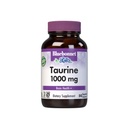 Bluebonnet Nutrition Taurine 1000 mg, Santé du système nerveux*, Non-OGM, Vegan, Certifié Casher, Sans gluten, Sans soja, 50 capsules végétales, 50 portions