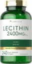 Carlyle Lécithine Supplement: 2400mg: 240 Capsules de softgel avec Phospholipide naturellement actif