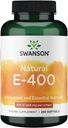 Swanson Vitamine naturelle E 400 Iu (268 Milligrammes) 250 gels