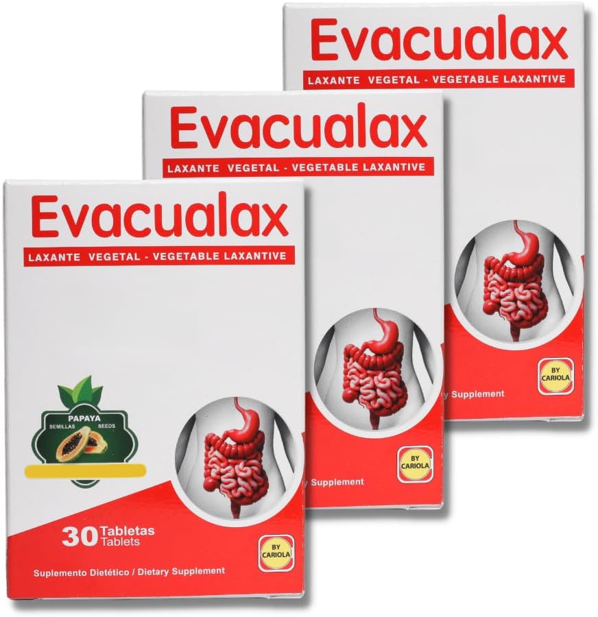 Comprimés laxatifs de Senna - Laxatifs végétaux naturels avec feuille de Senna, prune et graines de papaye - Adoucisseur de tabouret à base de plantes pour le soulagement de la constipation, support digestif, postpartum et voyage - 90 comprimés