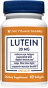 The Vitamin Shoppe Lutein 20 MG (60 Softgels)