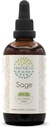 Sage B120 Alcohol-Free Herbal Extract Tincture, Concentrated Liquid Drops Natural Sage (Salvia officinalis) Dried Leaf (4 fl oz)