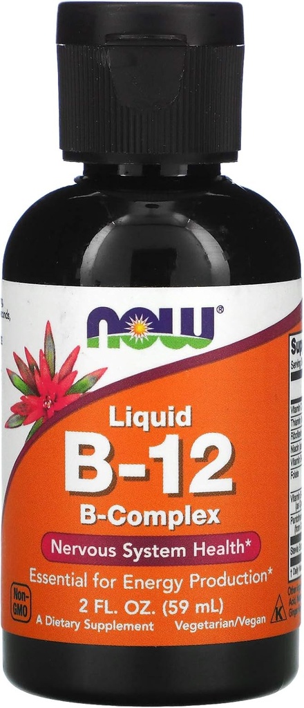 Maintenant les aliments - liquide B-12 (B complexe) 2 fl oz